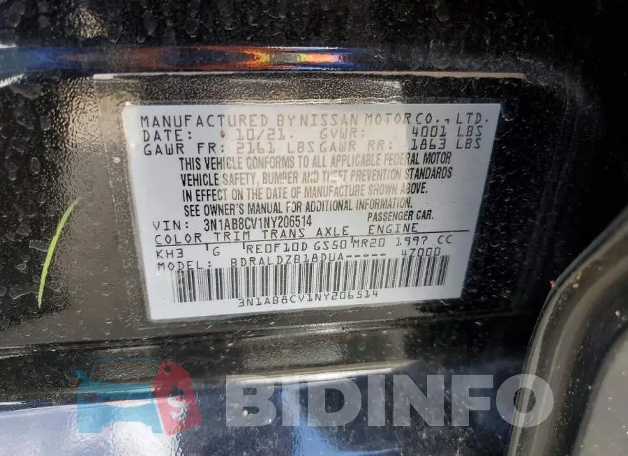 3N1AB8CV1NY206514 Photo# 12