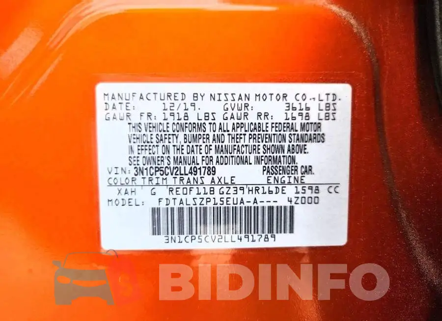 3N1CP5CV2LL491789 Photo# 14