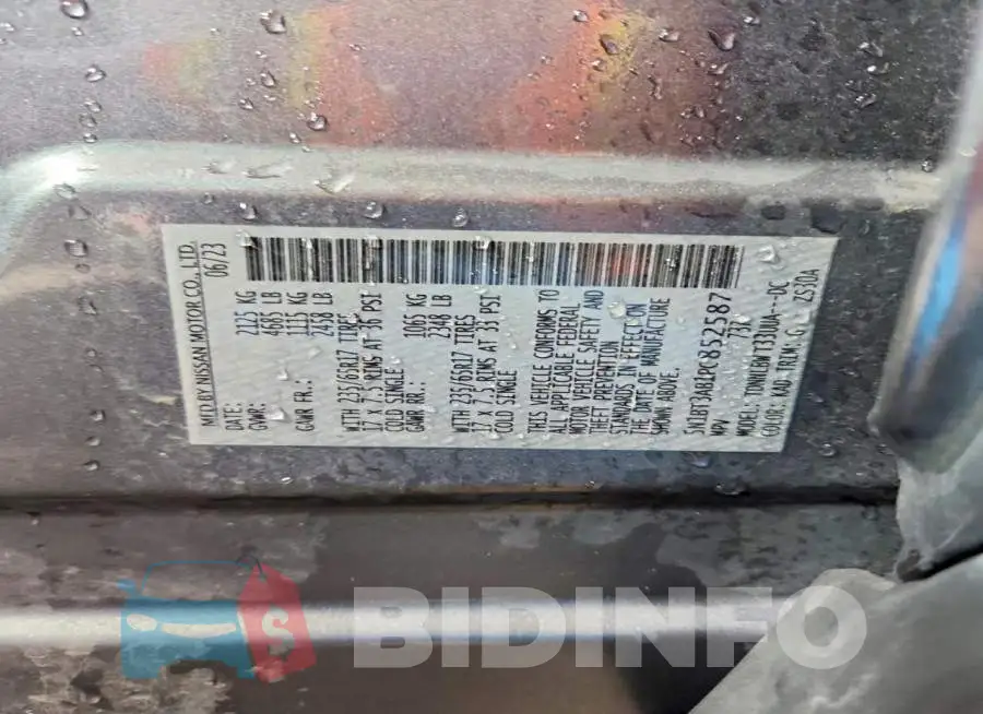 5N1BT3AB1PC852587 Photo# 13