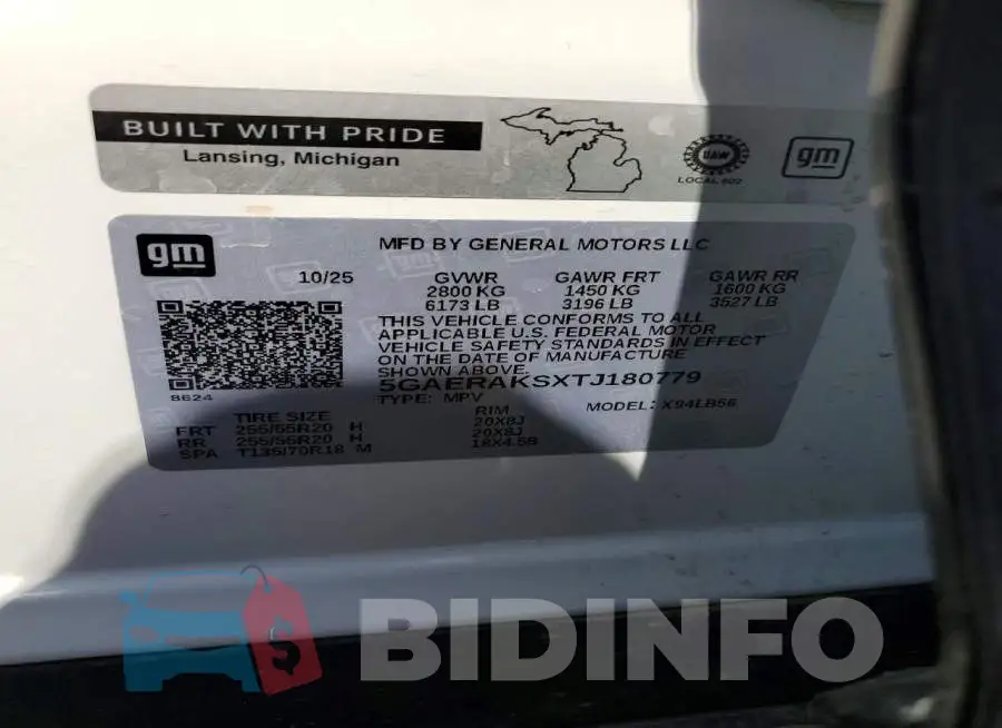 5GAERAKSXTJ180779 Photo# 13