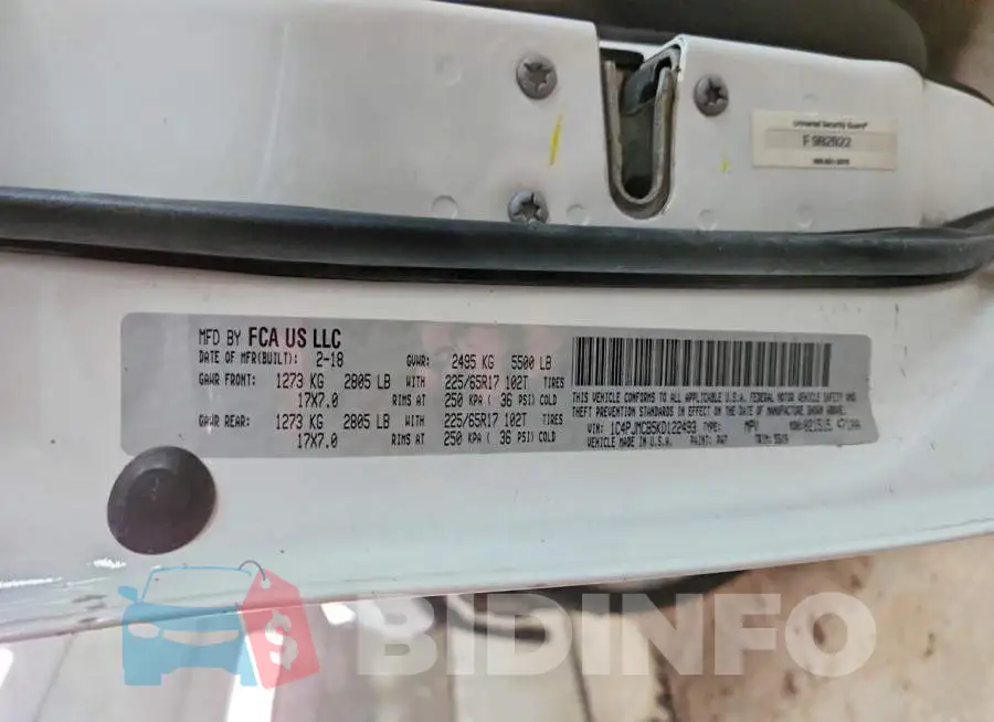 1C4PJMCB5KD122493 Photo# 14