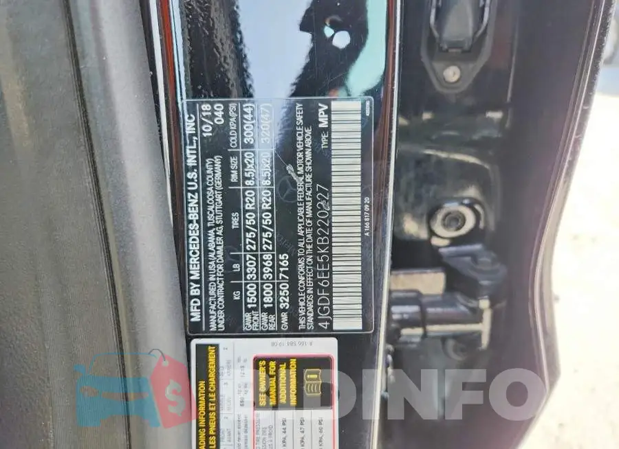 4JGDF6EE5KB220227 Photo# 13