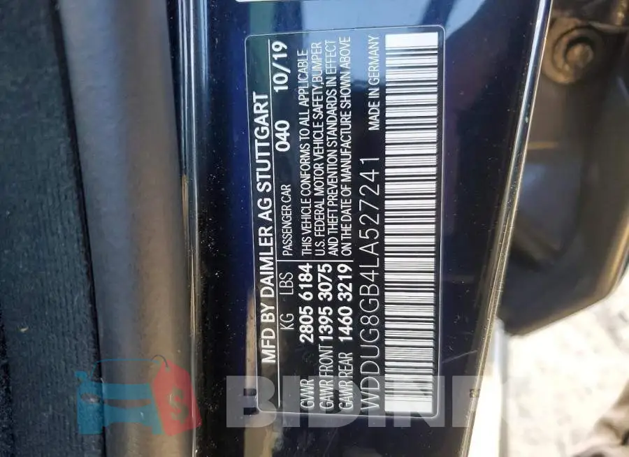 WDDUG8GB4LA527241 Photo# 13