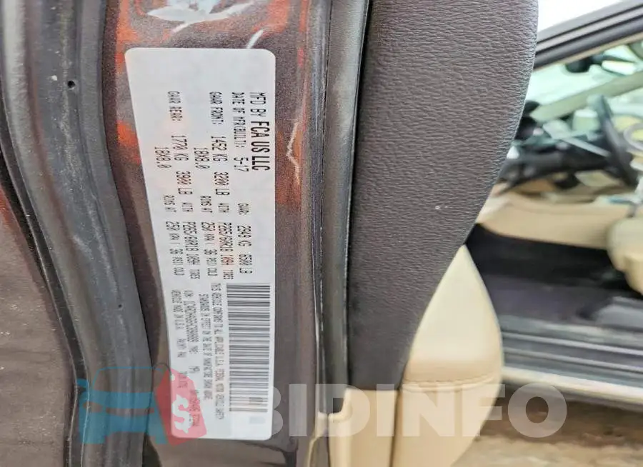 1C4RDHAG6HC890889 Photo# 12
