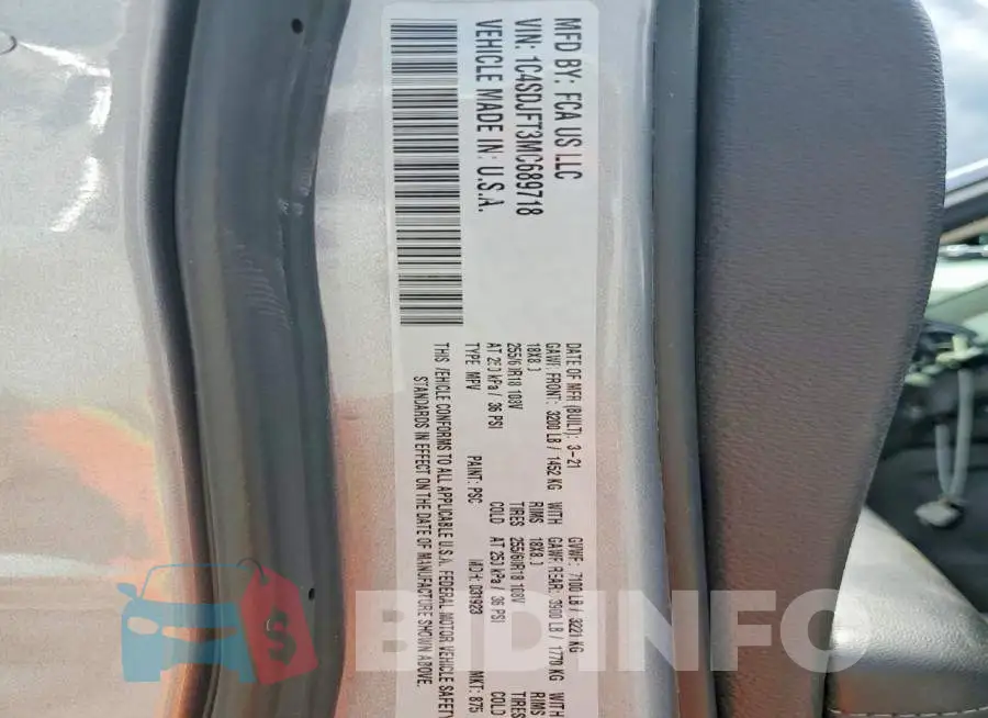 1C4SDJFT3MC689718 Photo# 14
