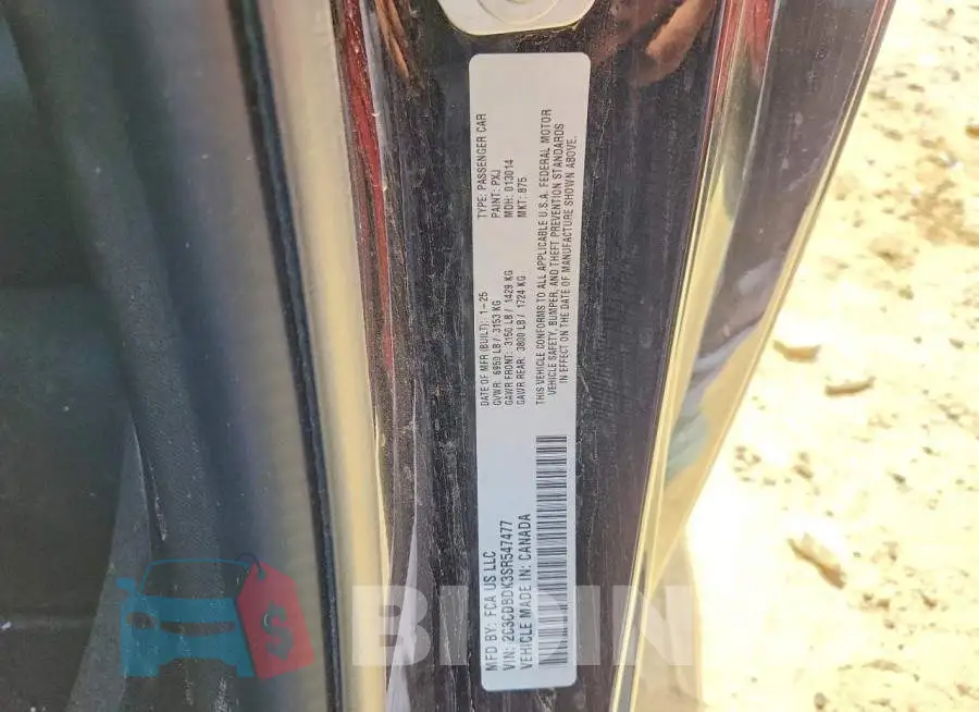 2C3CDBDK3SR547477 Photo# 12