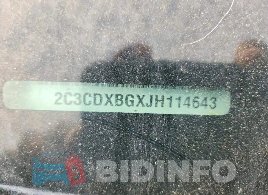 2C3CDXBGXJH114643 Photo# 12