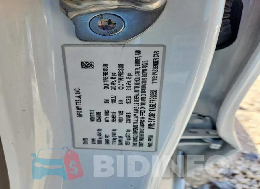 5YJ3E1EA6LF799858 Photo# 12