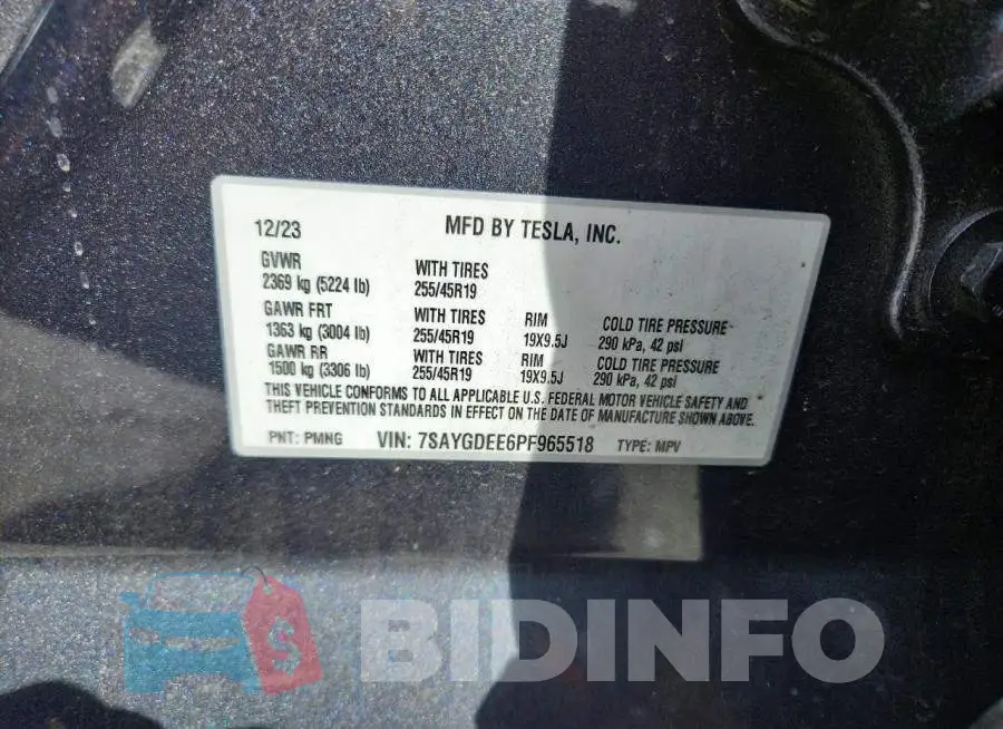 7SAYGDEE6PF965518 Photo# 12