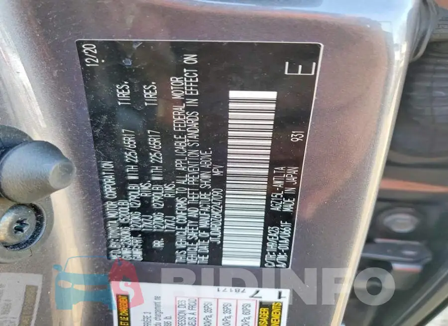 JTJDARDZ6M2247090 Photo# 13