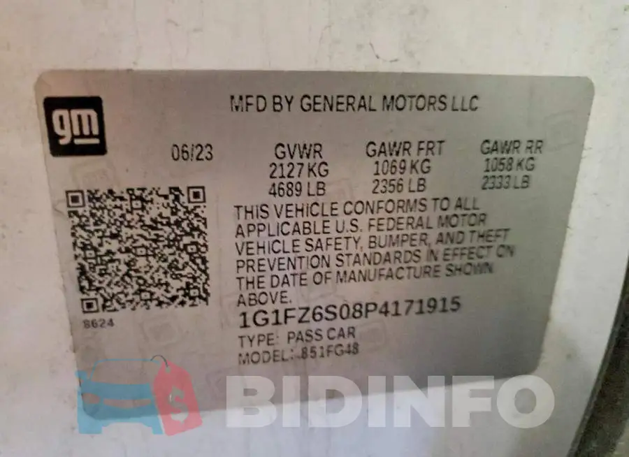 1G1FZ6S08P4171915 Photo# 13