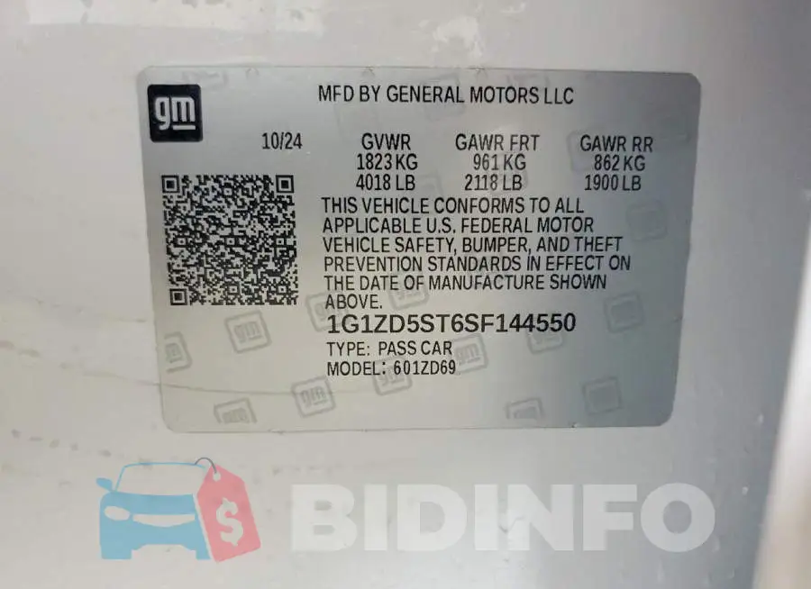 1G1ZD5ST6SF144550 Photo# 12