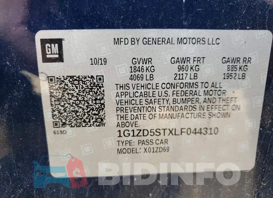 1G1ZD5STXLF044310 Photo# 12
