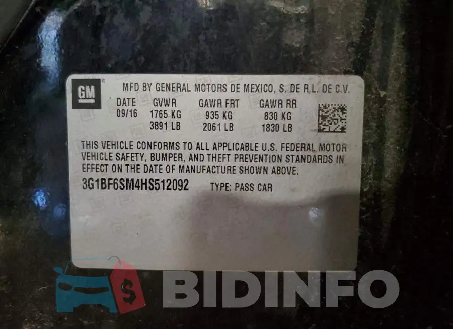 3G1BF6SM4HS512092 Photo# 12