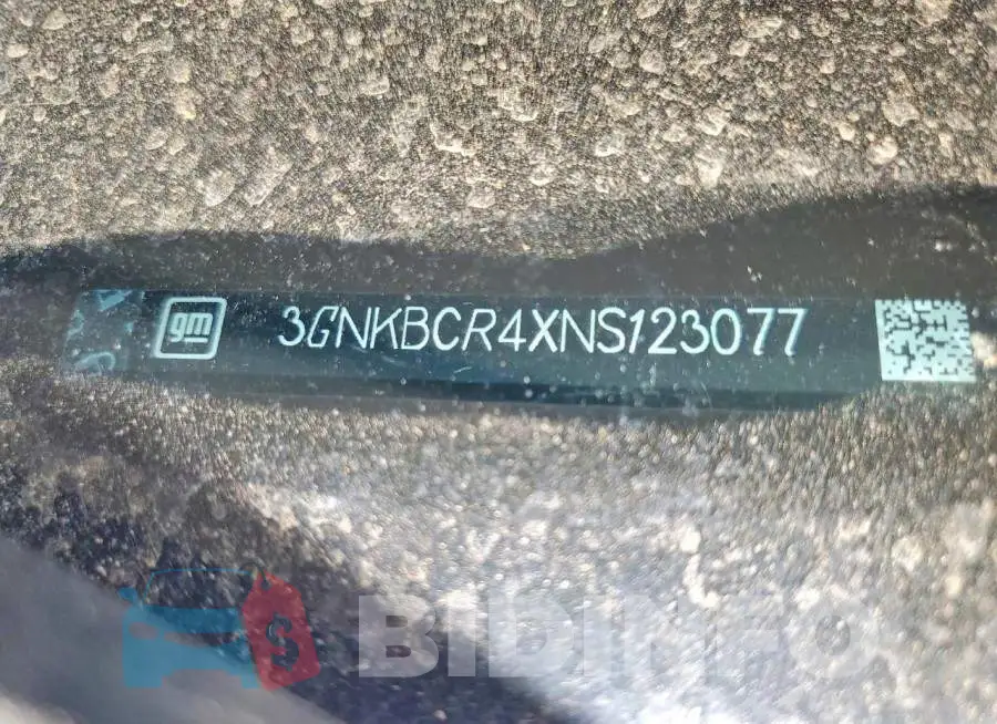 3GNKBCR4XNS123077 Photo# 13