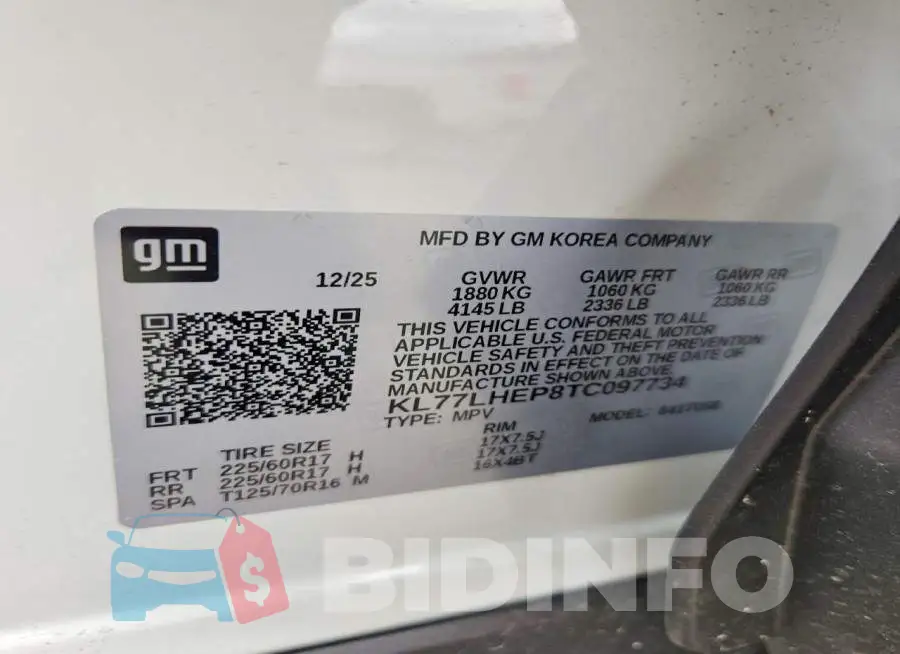 KL77LHEP8TC097734 Photo# 13