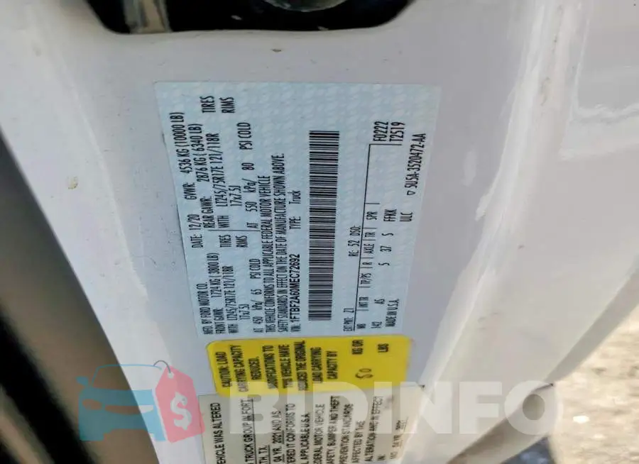 1FTBF2A60MEC72692 Photo# 13