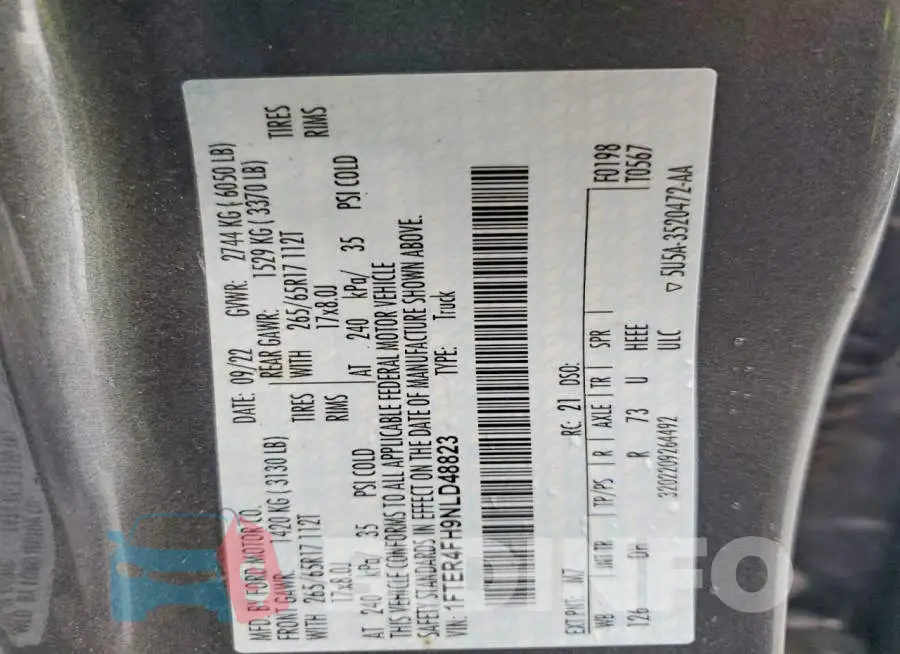 1FTER4FH9NLD48823 Photo# 12