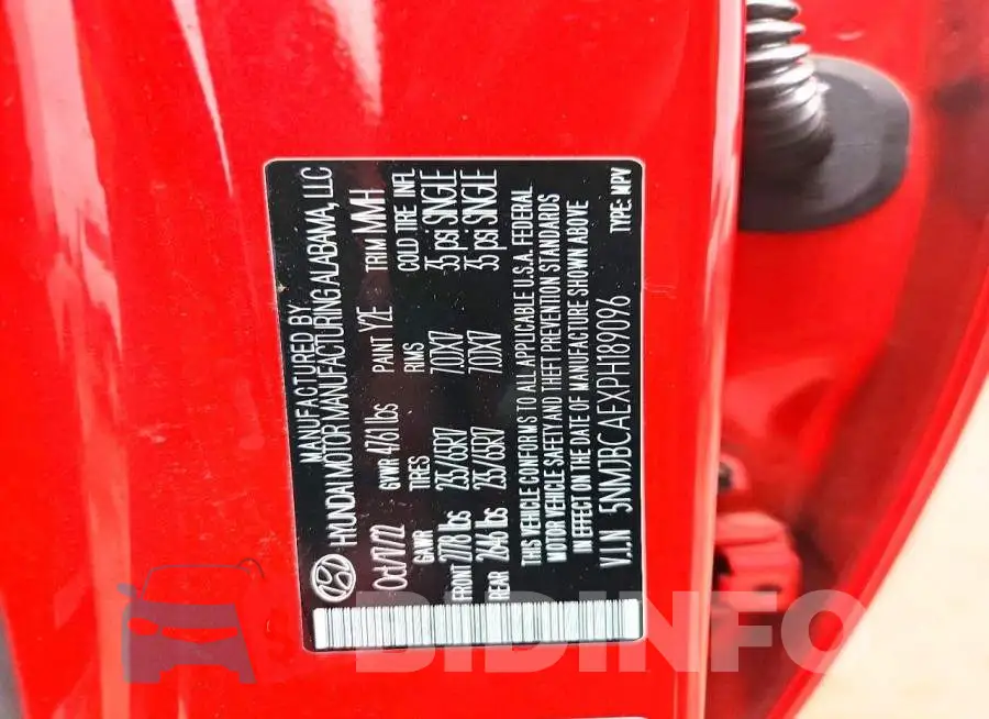 5NMJBCAEXPH189096 Photo# 12