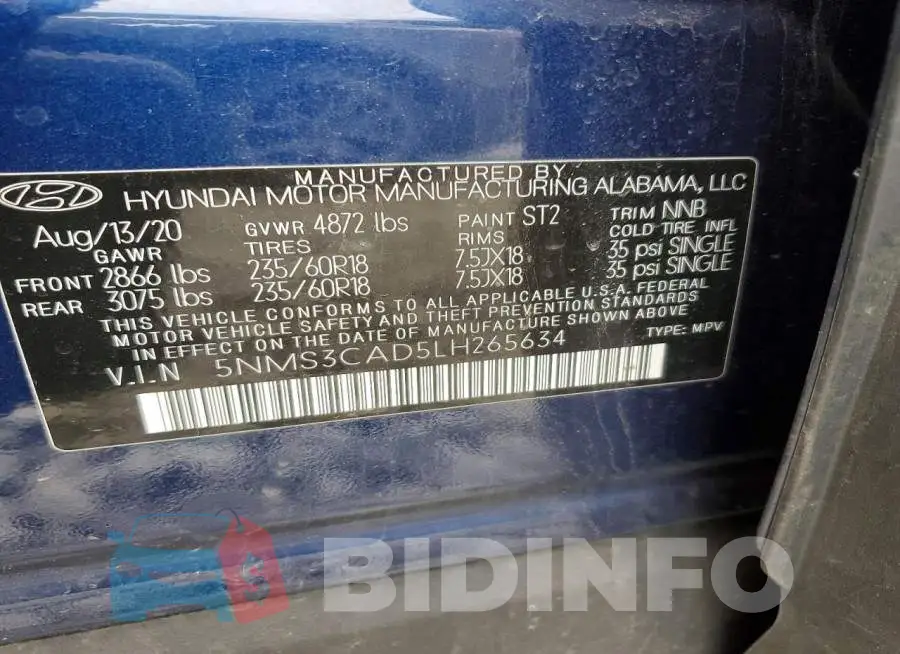 5NMS3CAD5LH265634 Photo# 12