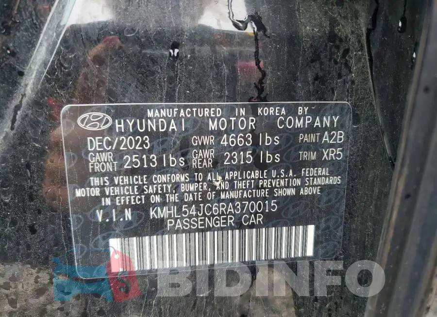 KMHL54JC6RA370015 Photo# 13