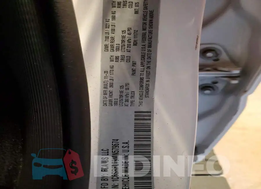 1C6SRFLT9MN579674 Photo# 12