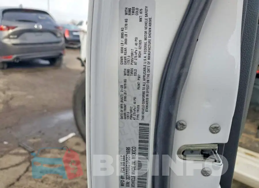 3C6RR6KG1PG571696 Photo# 12