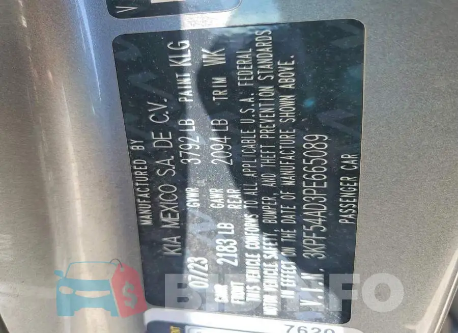 3KPF54AD3PE665089 Photo# 12