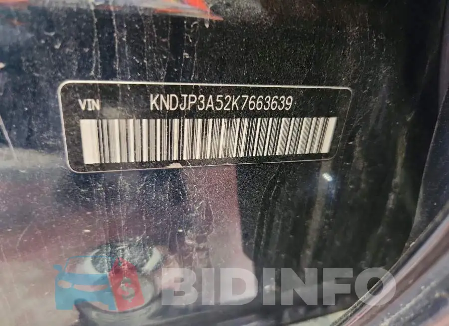KNDJP3A52K7663639 Photo# 13