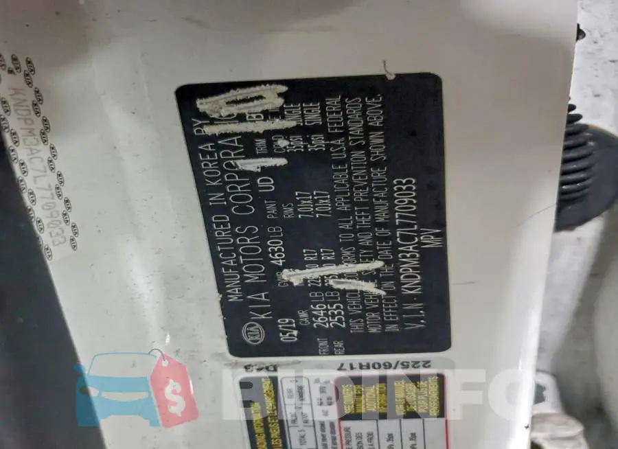 KNDPM3AC7L7709033 Photo# 12