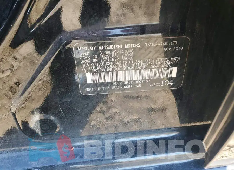 ML32F3FJ2KHF07467 Photo# 13