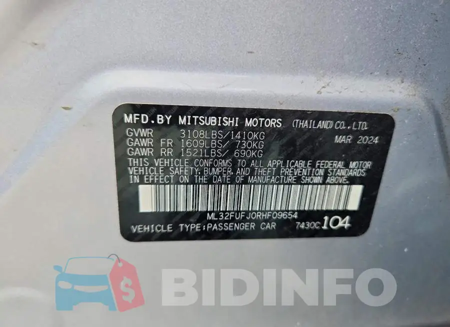 ML32FUFJ0RHF09654 Photo# 12