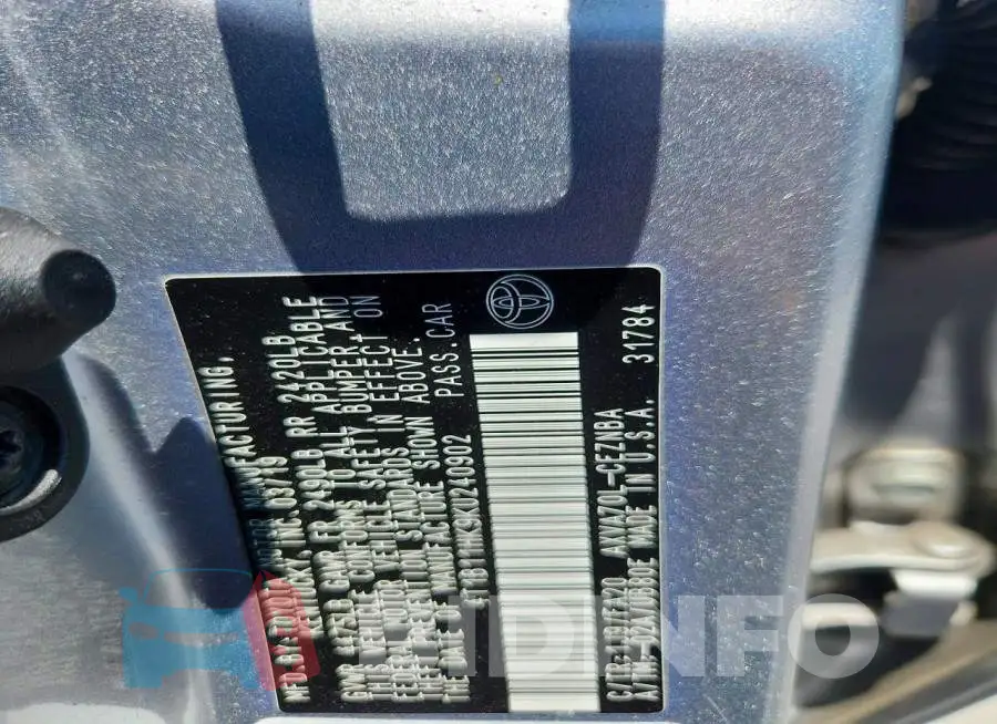 4T1B11HK9KU240902 Photo# 12