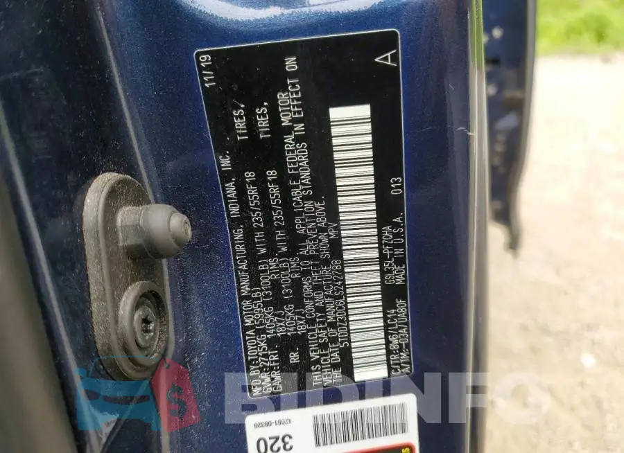 5TDDZ3DC6LS242788 Photo# 13