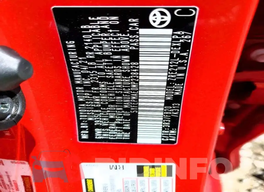 5YFEPMAE0MP238428 Photo# 12