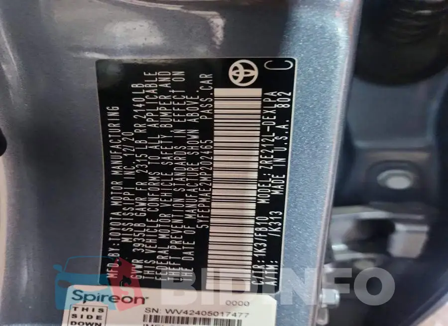 5YFEPMAE2MP202465 Photo# 12