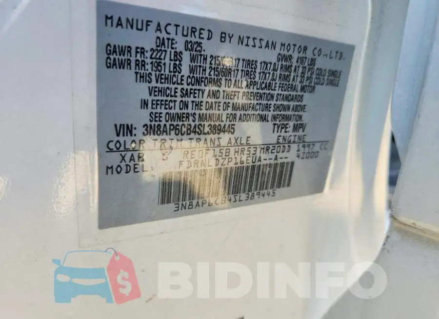 3N8AP6CB4SL389445 Photo# 14