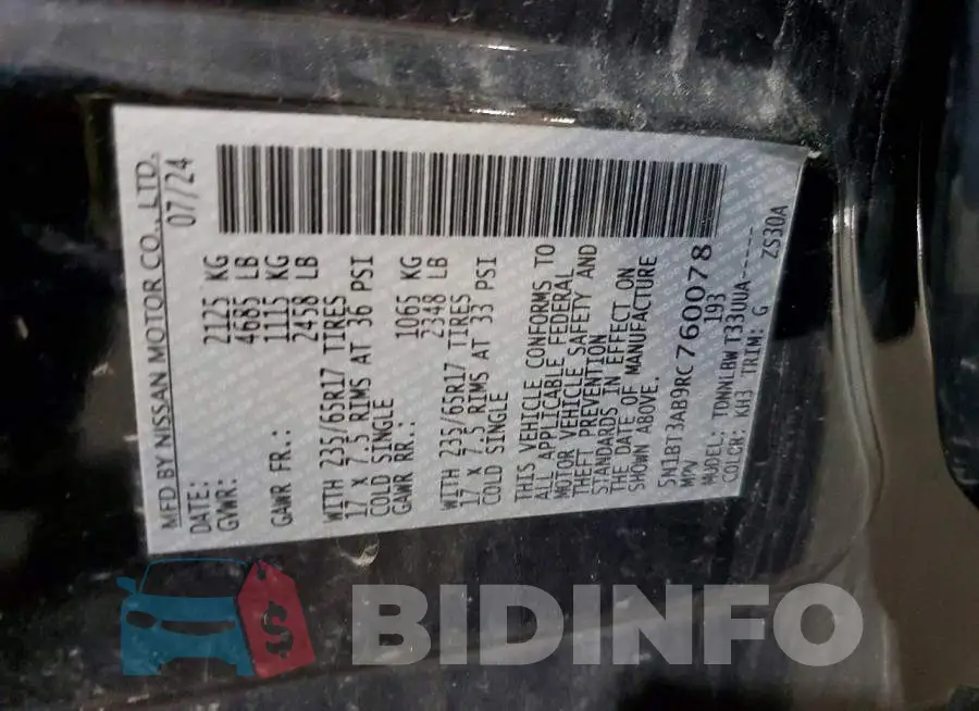 5N1BT3AB9RC760078 Photo# 13