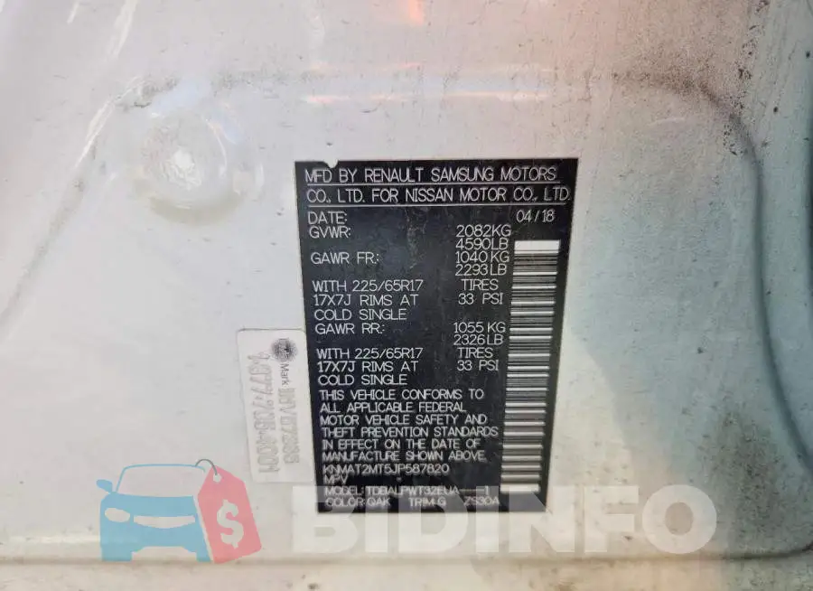 KNMAT2MT5JP587820 Photo# 12