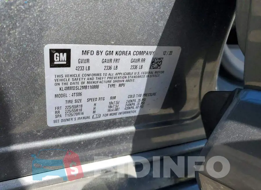 KL4MMDSL2MB116888 Photo# 12
