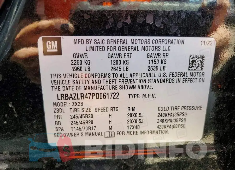LRBAZLR47PD061722 Photo# 13