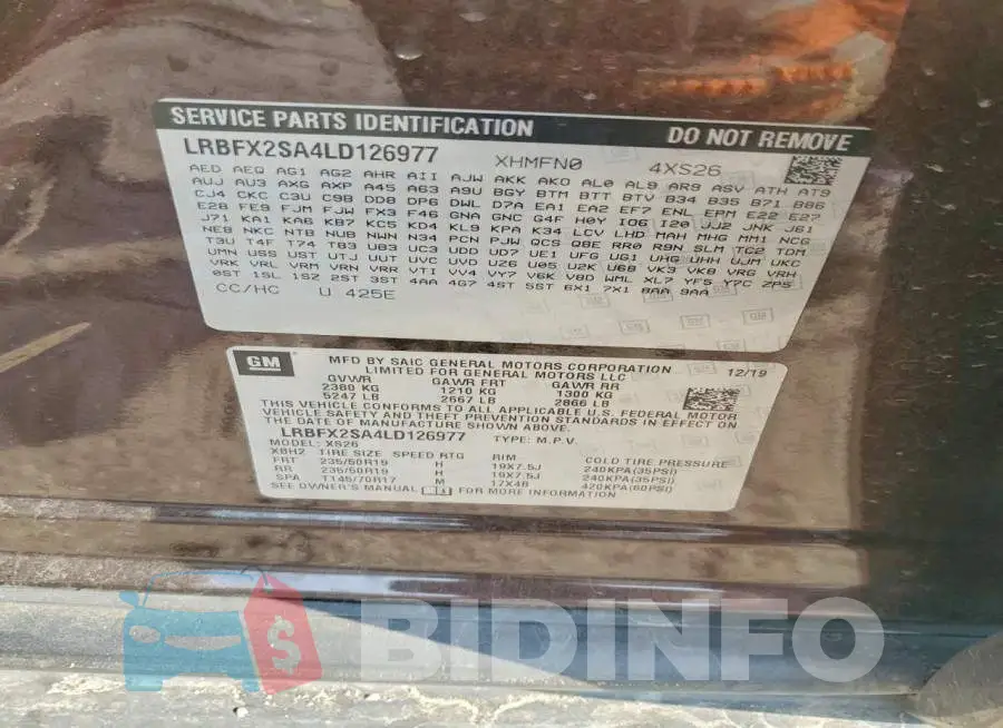 LRBFX2SA4LD126977 Photo# 13