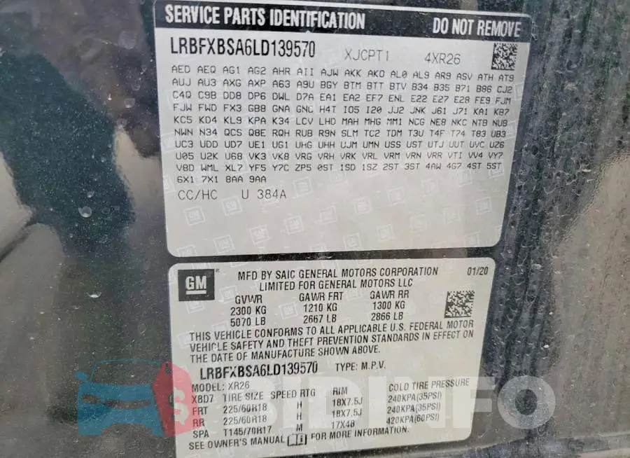 LRBFXBSA6LD139570 Photo# 13