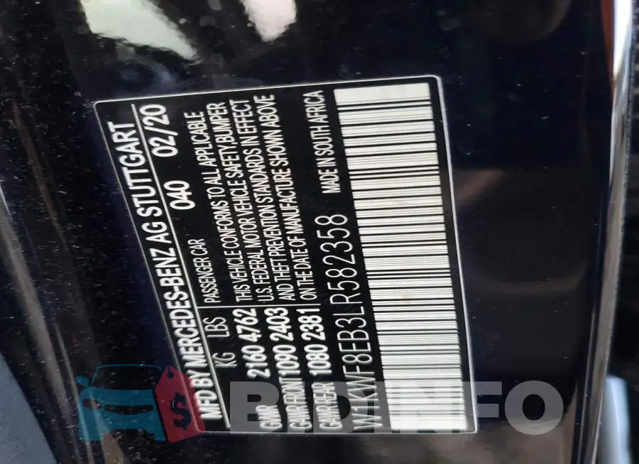 W1KWF8EB3LR582358 Photo# 12