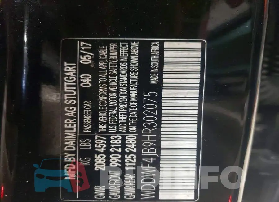 WDDWF4JB9HR302075 Photo# 12