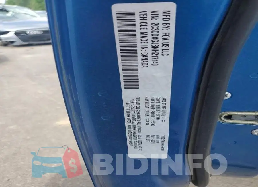 2C3CDXGJ3NH217140 Photo# 12