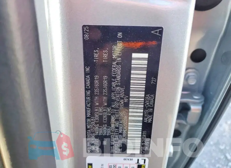2T2BBMCA2SC098175 Photo# 14