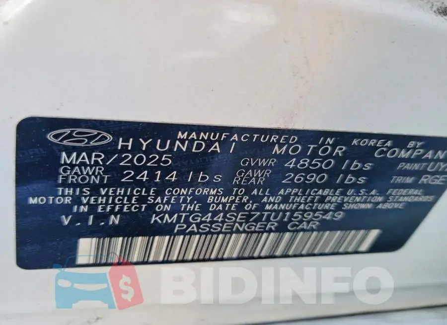 KMTG44SE7TU159549 Photo# 13