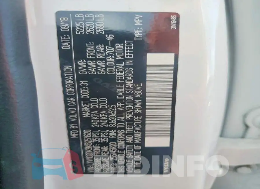 LYV102DK9KB251620 Photo# 13