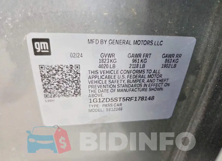 1G1ZD5ST5RF178148 Photo# 12